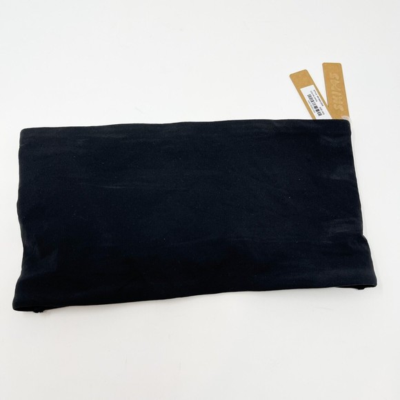 Skims Fits Everybody Bandeau Bralette Black Unlined Wire Free Stretch Sz XXS NEW - Picture 3 of 7